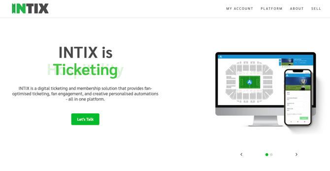 INTIX Home Page