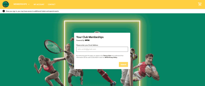membership portal login
